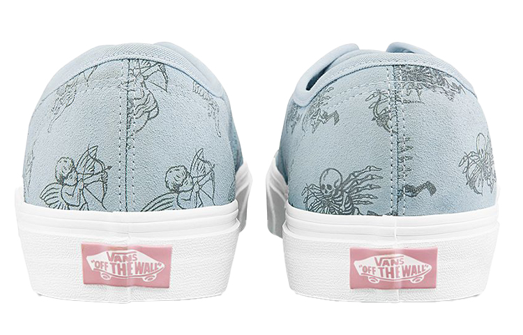 Женские кеды Vans Authentic (серо-белые) — фото 5