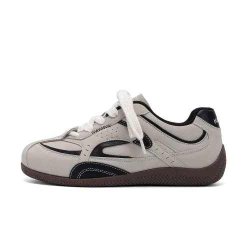 Global HUANQIU Mesh synthetic leather suede, fashionable and versatile, refreshing national trend, good looks, student party, Korean version, retro campus, interior heightening and comfortable racing car, wrapping, light and breathable, low-cut sneakers, men's style