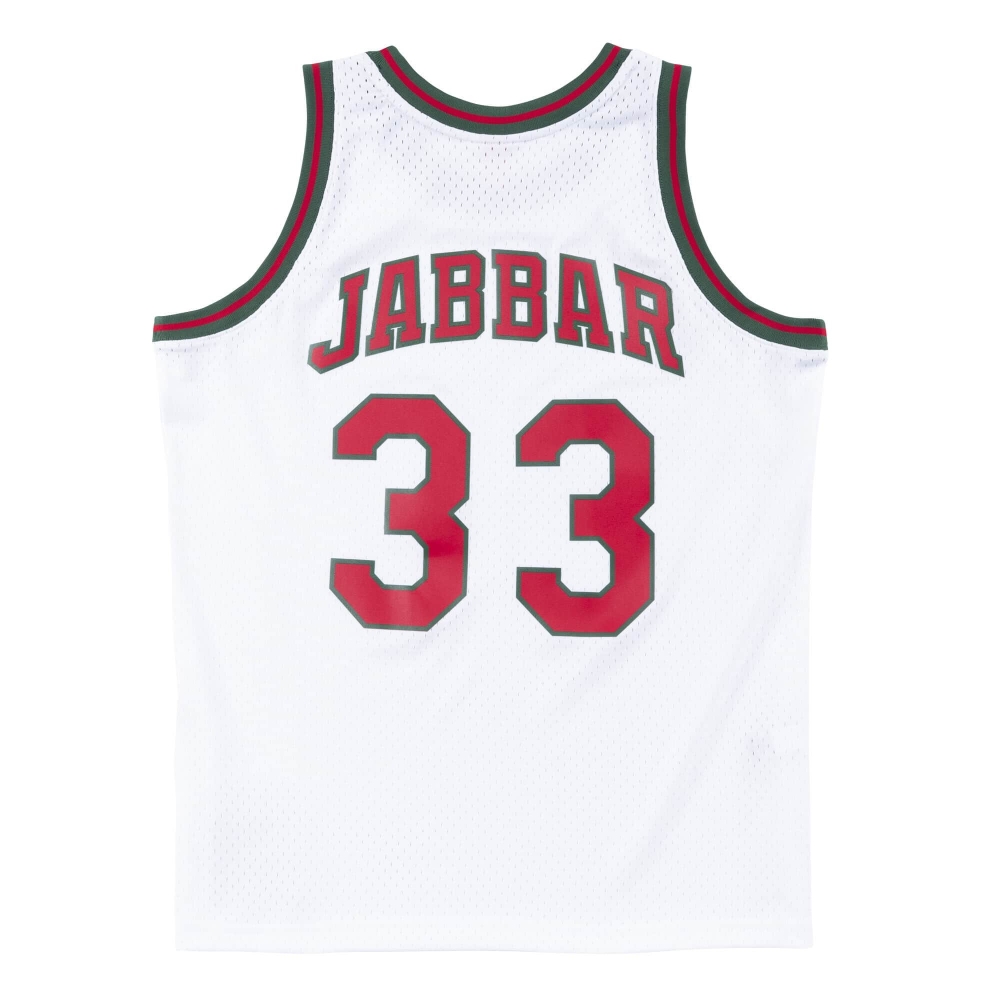 Mitchell Ness Basketball Jerseys Men’s White Moderate Straight Fit