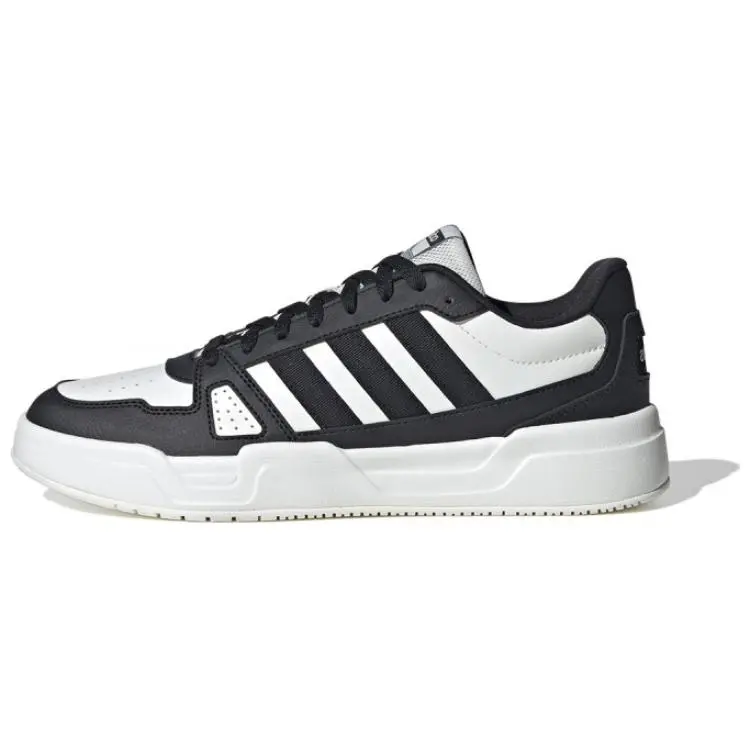 Adidas LITE BALLER Low top Skateboard Shoes Men's Black White