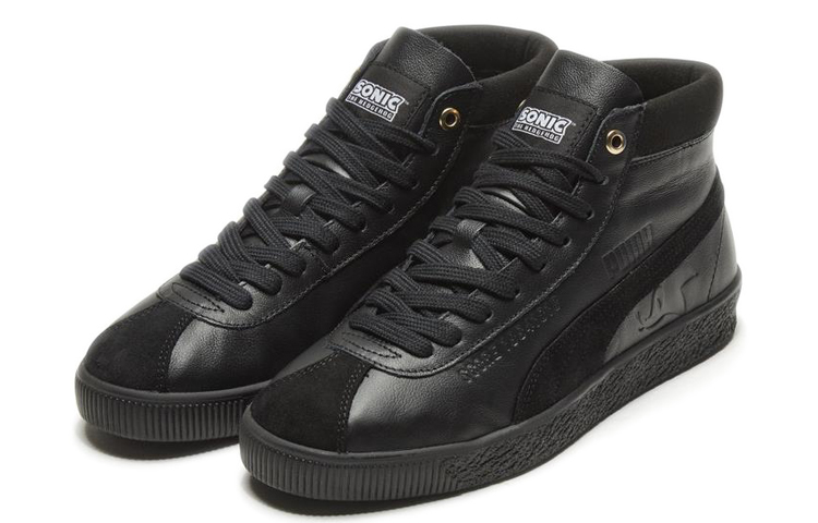 Кеды PUMA Basket '68 Sonic (черные) — фото 3