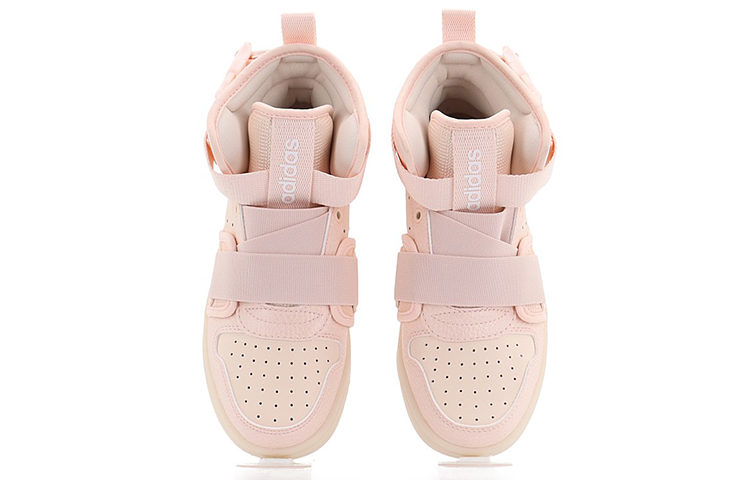 Женские кроссовки adidas neo Hoops 2.0 Utx (розовый) — фото 4
