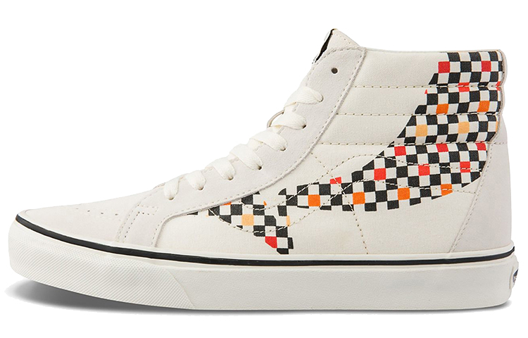 Кеды Vans SK8 Reissue (бело-разноцветные)