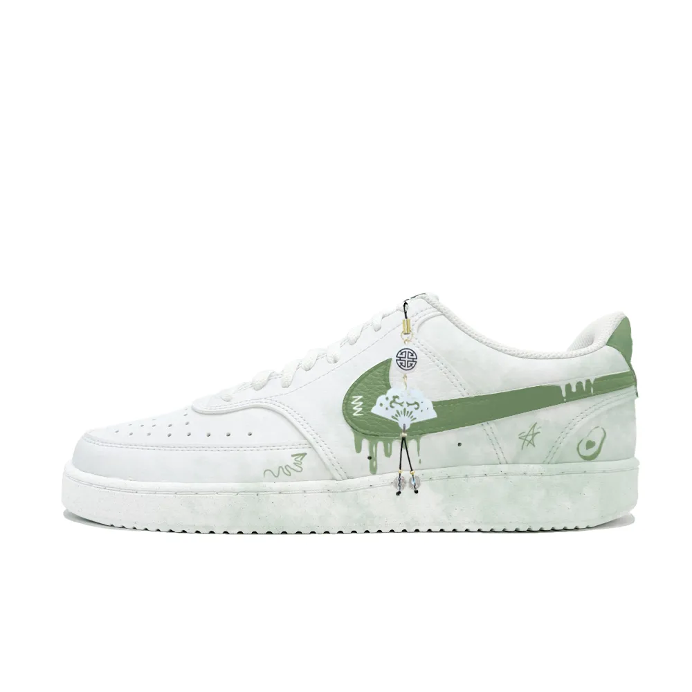 Nike Court Vision 1 Avocado Little Forest Low top Skateboard Shoes Men's Green