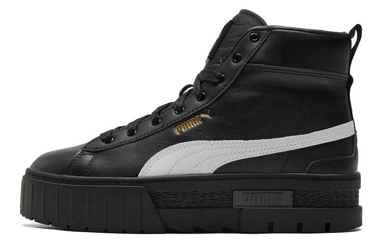 Женские кеды PUMA Mayze Mid (черные)