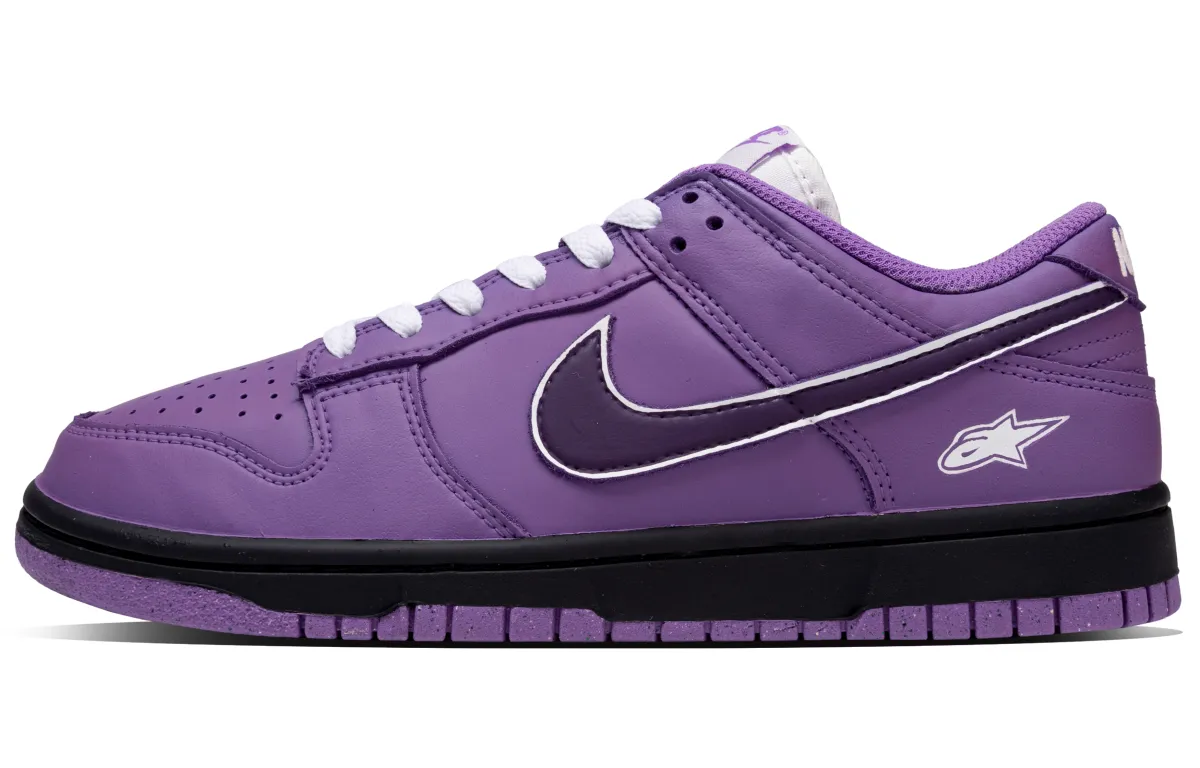Nike Dunk Purple Whirlwind Synthetic Leather Abrasion Resistant Abrasion Resistant Low top Skateboard Shoes Women's
