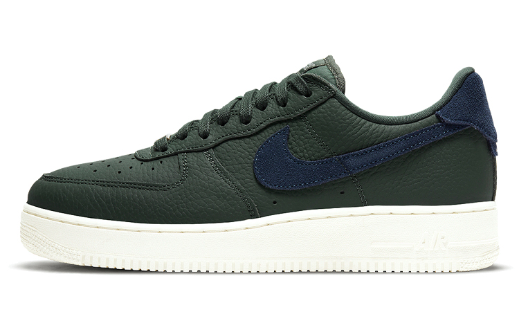 Nike Air Force 1 07 Craft \"Galactic Jade\" Air Force One synthetic leather top layer cowhide Retro casual Wrapped non-slip wear-resistant lightweight Low top Shoes Men's dark green