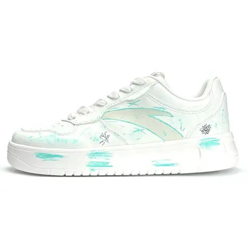 Anta Year Of The Horse CNY Cyan Dream Thermal Slip Resistant Cushioning Abrasion Resistant Low top Skateboard Shoes