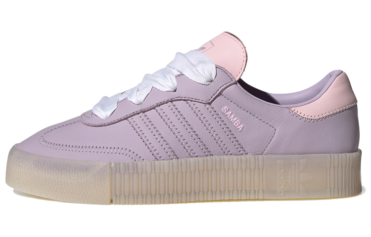 Женские кеды adidas adidas originals Sambarose (фиолетово-розовые)