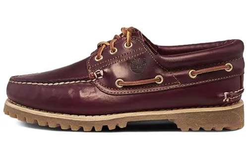 Timberland 3-Eye Classic Lug leather boat shoe