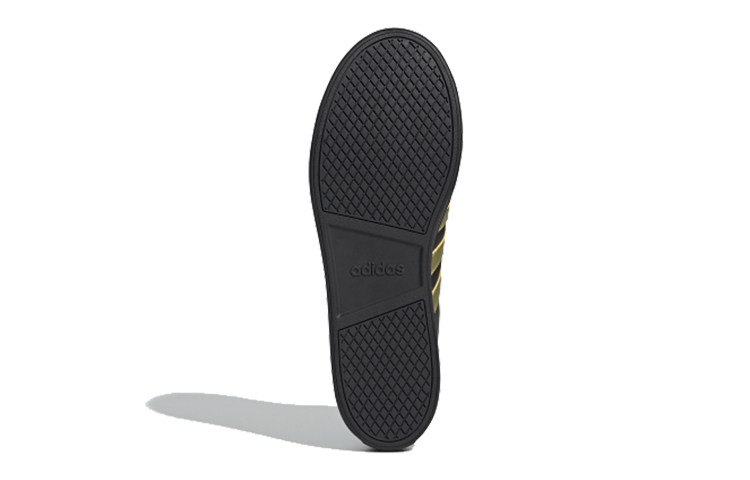 Мужские кеды adidas neo Vs Set Mid (черно-желтые) — фото 6