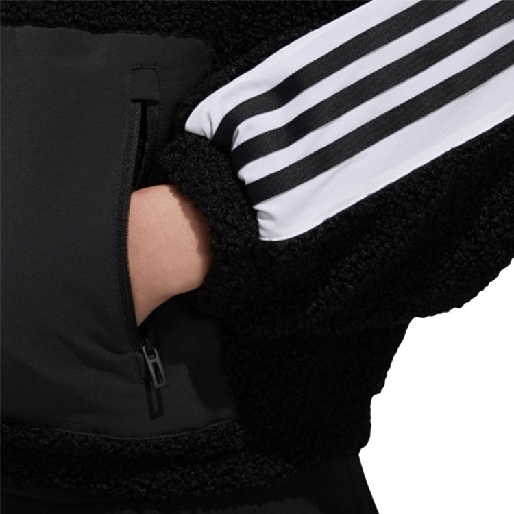 Женская куртка adidas Urban Boa Short (черная) — фото 4