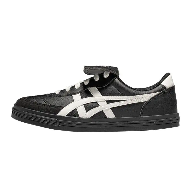 ASICS Aaron Abrasion Resistant Low top Skateboard Shoes Unisex Black