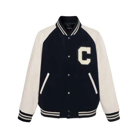COACH Baseball Jacket Men's Black