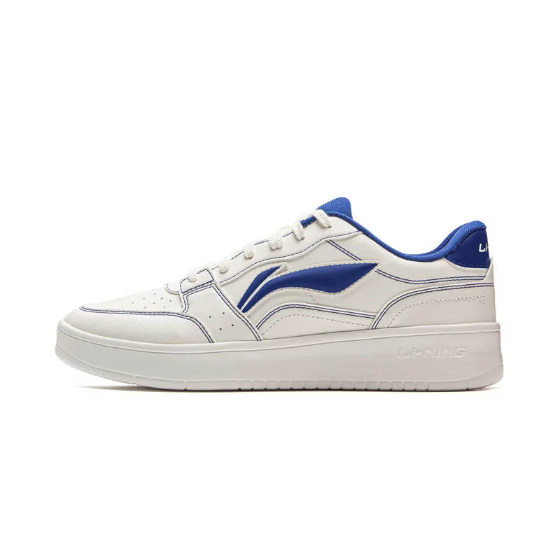 Li Ning Sycee Low top Skateboard Shoes Men's White Blue