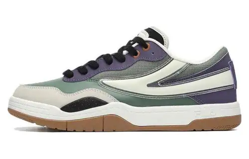 FILA FUSION T88 SKB Textile, Synthetic Leather, TPU Low top Skateboard Shoes Men's Wave Color