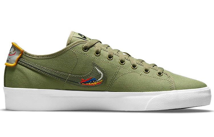 Кеды Nike Blazer Daan Van Der Linden (зеленые) — фото 2