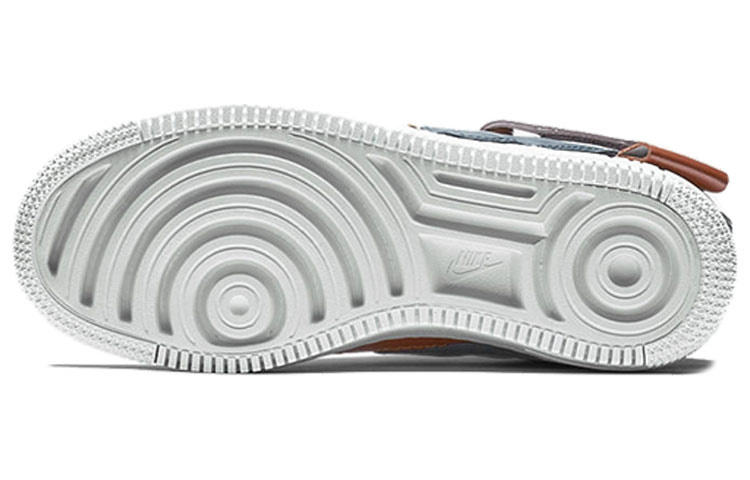 Женские кроссовки Nike Air Force 1 (фиолетово-синие) — фото 5