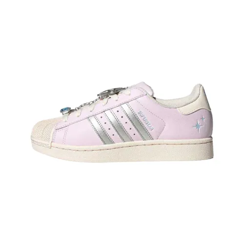 Adidas Originals Superstar 2 Synthetic Leather Low top Skateboard Shoes Women's Pink