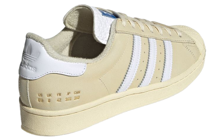 Кеды adidas Superstar (бежевые) — фото 4