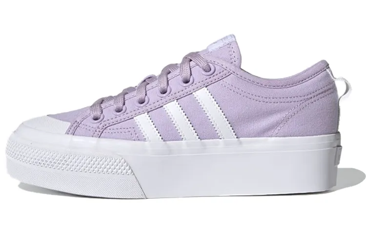 Adidas Nizza Platform 'Purple White' Women's