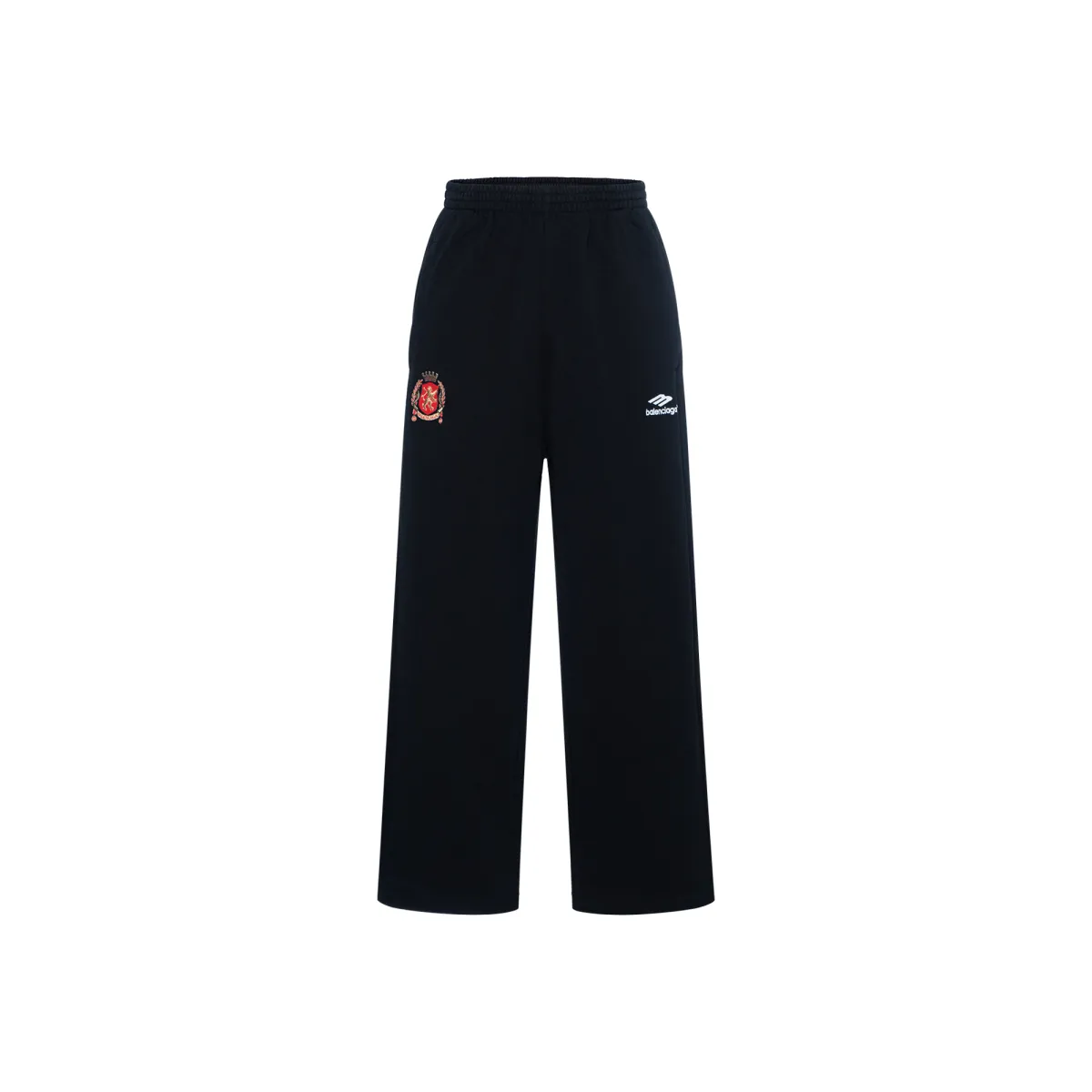Balenciaga Knitted Sweatpants Loose Fit Unisex Black