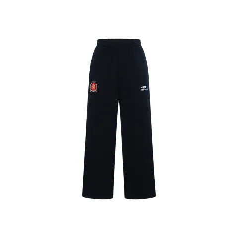 Balenciaga Knitted Sweatpants Loose Fit Unisex Black