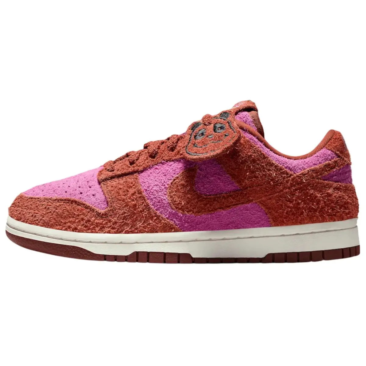 Nike Dunk Low top Skateboard Shoes Women's Red Pink