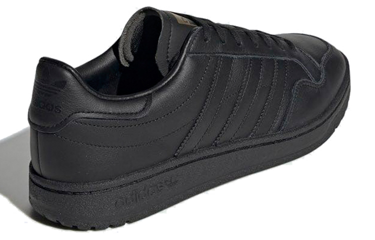 Кеды adidas originals Team Court (черные) — фото 3