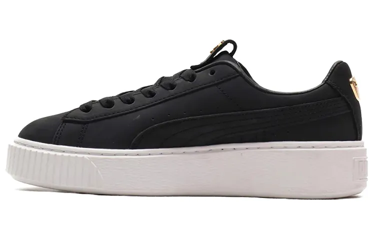PUMA Platform Premium Logo 'Black White' Women's