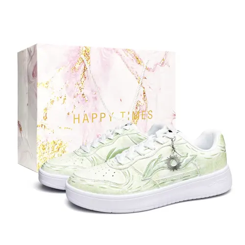 Li Ning Floating Boat Cushioning Abrasion Resistant Lightweight Breathable Slip Resistant Low top Skateboard Shoes