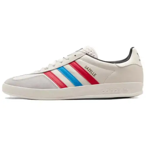 Gazelle Adidas Originals Indoor 'Chalk Scarlet Blue'