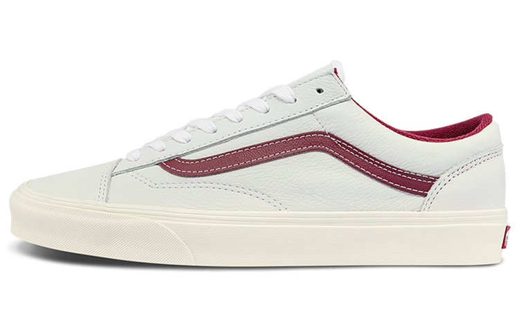 Кеды Vans Style 36 (бело-красные)