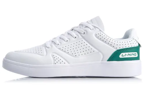 Li Ning Synthetic Leather Lightweight And Breathable Low top Skateboard Shoes Unisex