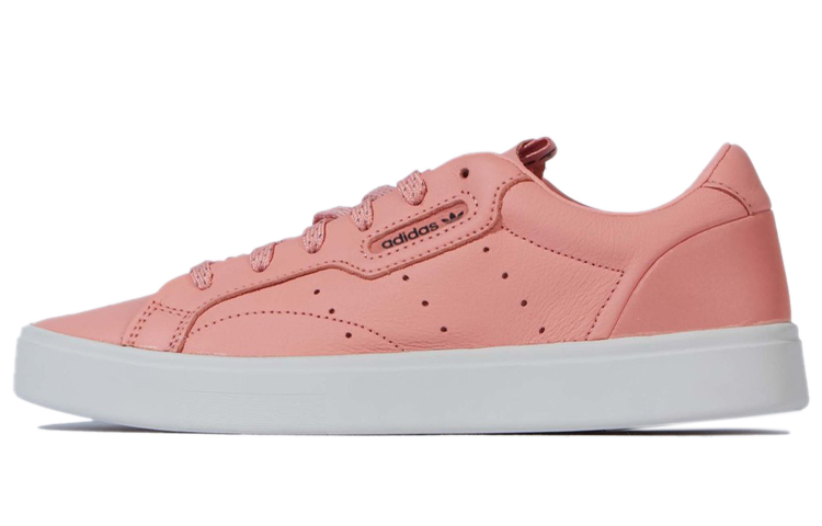 Женские кеды adidas adidas originals Sleek (бело-розовые)