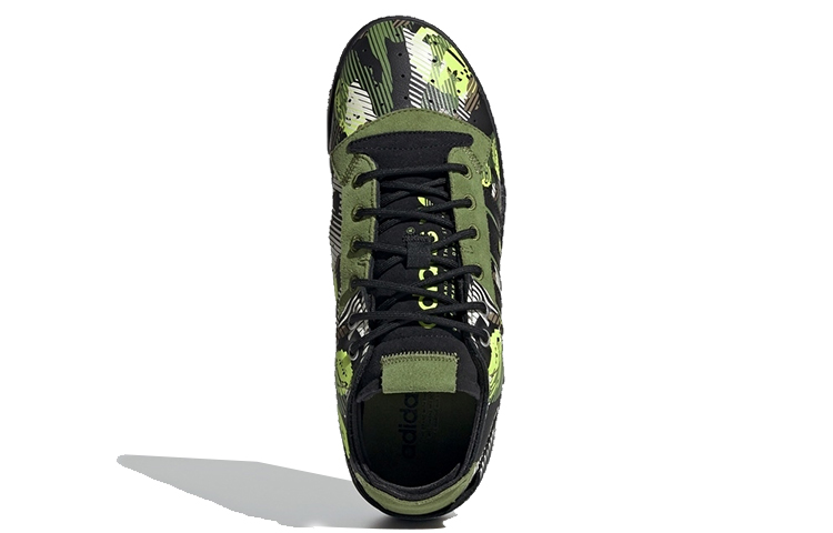 Кеды adidas originals Rivalry Rmlow (зелено-черные) — фото 4