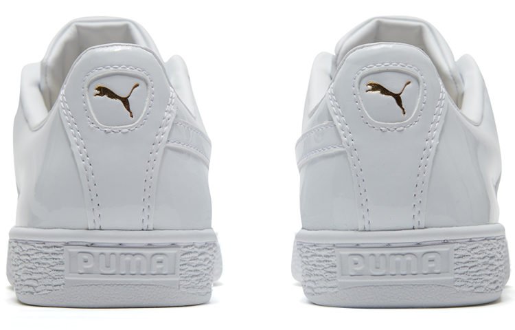 Женские кеды PUMA Basket Remix (светло-серо-белые) — фото 3