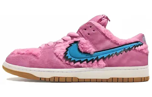 Grateful Dead x Nike Dunk SB 'Bears Pack' Bear Coverage Slip Resistant Low top Skateboard Shoes Unisex Blue Pink