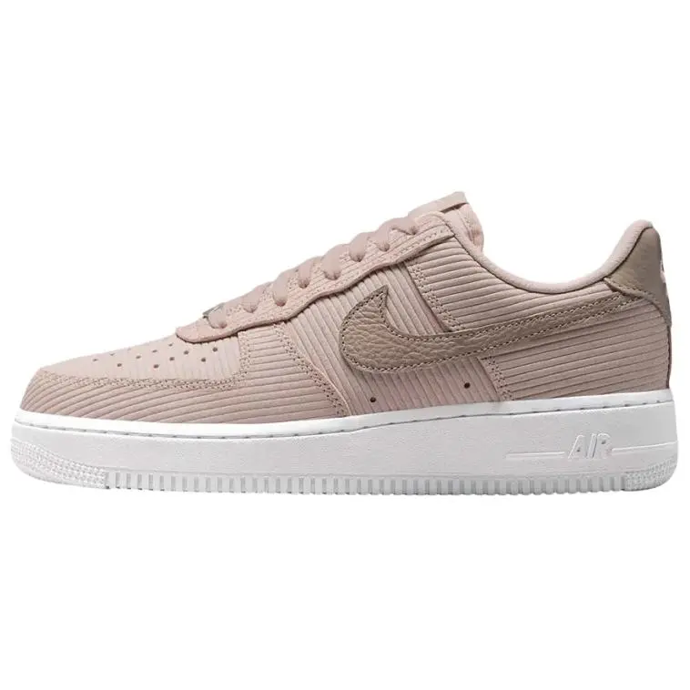 Nike Air Force 1 Leather Abrasion Resistant, Slip Resistant, Cushioned, Breathable Low top Skateboard Shoes Women's
