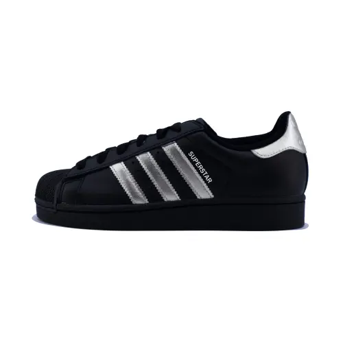 Adidas Originals Superstar 2 Leather Low top Skateboard Shoes Unisex Black