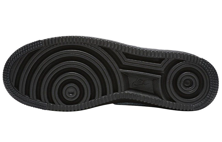 Мужские кроссовки Nike Air Force 1 Flyknit (серый) — фото 5