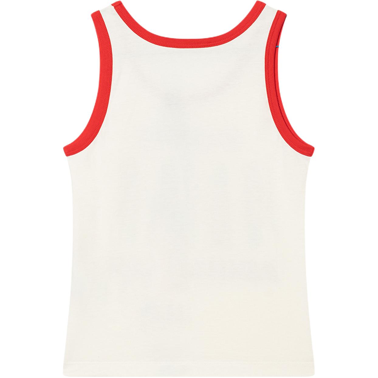 Женская футболка Gucci Logo Tank Top (белая) — фото 2