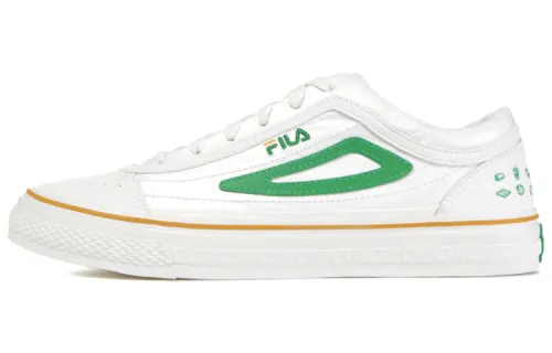 FILA Classic Boarder OG Skateboard Shoes Unisex Low Top White Green