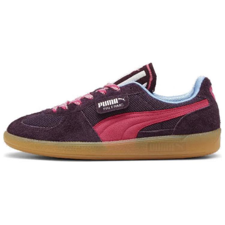 PUMA Palermo Breathable Low top German Army Trainers Unisex Purple