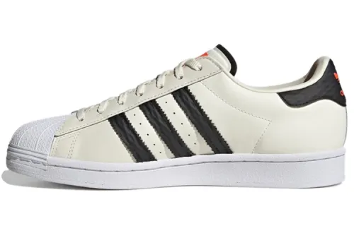 Adidas Originals Superstar Shoes 'White Black Orange'