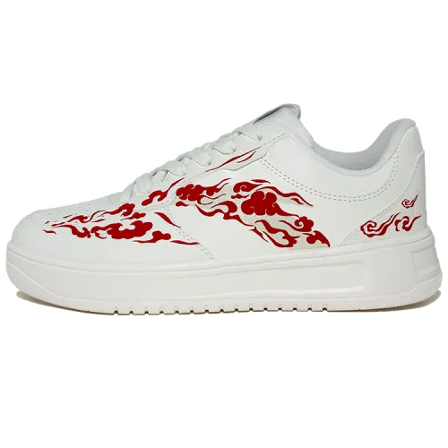 Anta Easy Slip Resistant Cushioning Low top Skateboard Shoes Men's Red