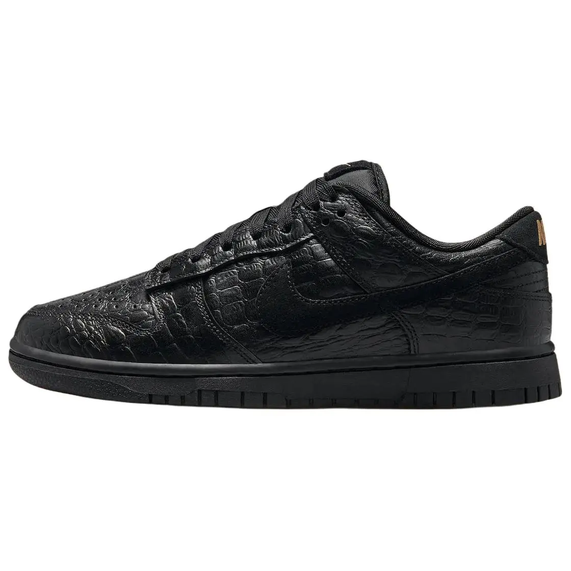 Nike Dunk Classic And Versatile Low top Skateboard Shoes Women's Black