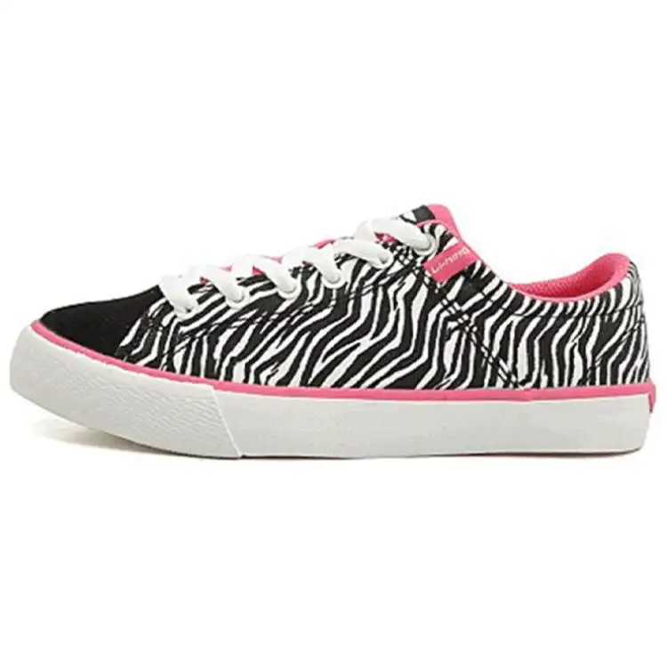 LiNing Coverage Slip Resistant Low top Skateboard Shoes Women's