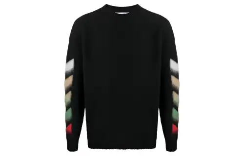 OFF WHITE Diagonal Arrows Motif Sweater