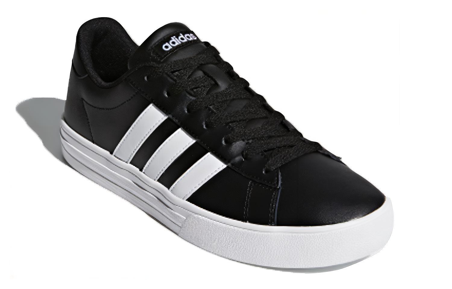 Мужские кеды adidas neo Daily 2.0 (черно-белые) — фото 3
